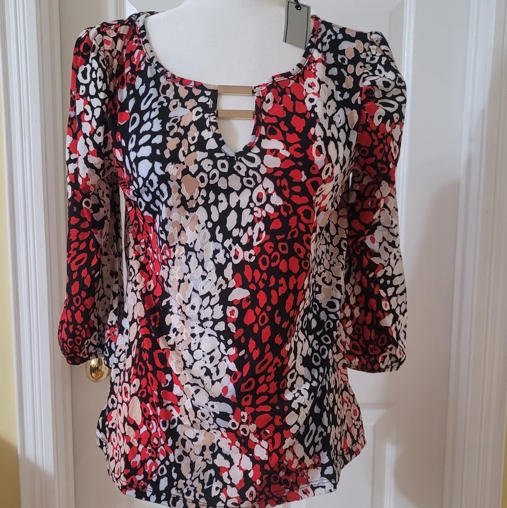 Leopard Blouse